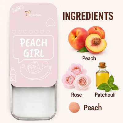 TryOnes PEACH GIRL Solid Perfume for Women 12gram (Pack of 2)